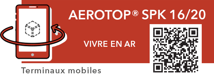 Modèle 3D de l’AEROTOP SPK pour appareils mobiles