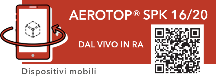 Modello 3D dell’AEROTOP SPK per dispositivi mobili