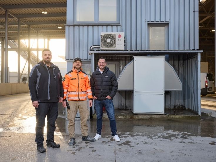 Eine Holzheizung ganz ohne Feuer