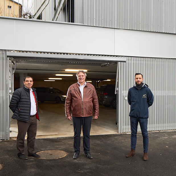 Harmonisches Quartett in der Garage