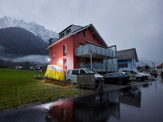 Einsatz beim «Schwedenhaus»