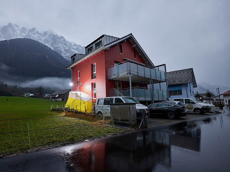 Einsatz beim «Schwedenhaus»