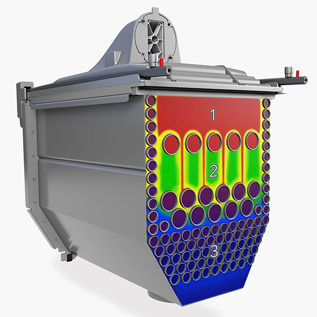 Zone di combustione di THISION L PLUS