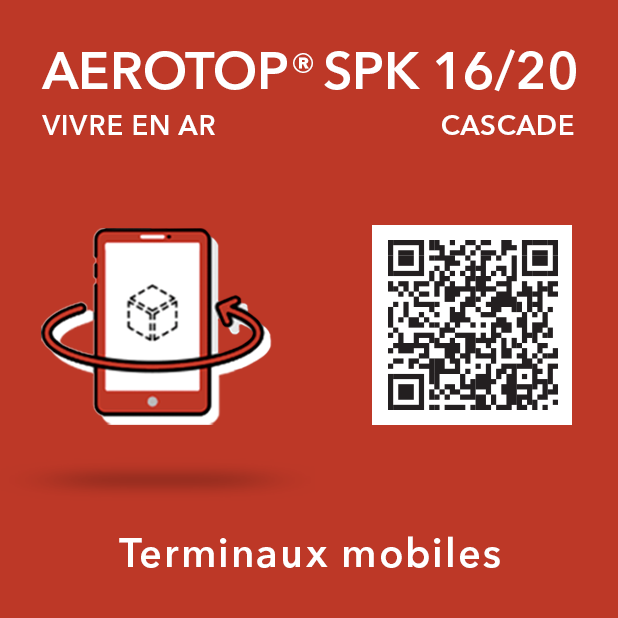 AEROTOP® SPK 3D modèle cascade
